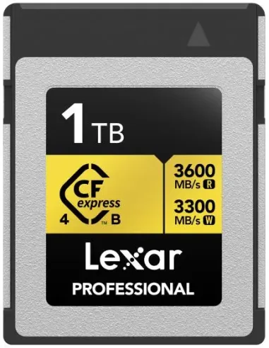 Lexar LCXEXP4001T-RNENG 1TB Flash CFexpress Tipo B Gris