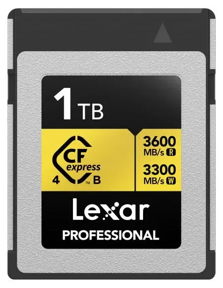 Lexar LCXEXP4001T-RNENG 1TB Flash CFexpress Tipo B Gris