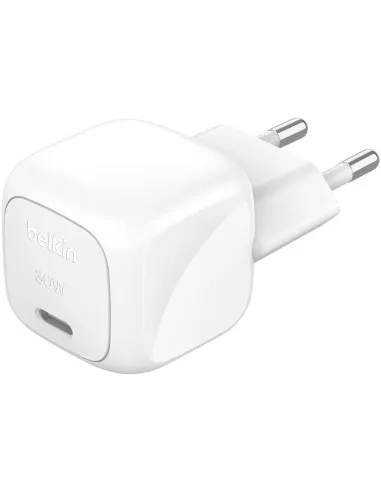 Belkin WCA008KQWH Cargador de Smartphone USB-C Carga Rápida 30W Blanco