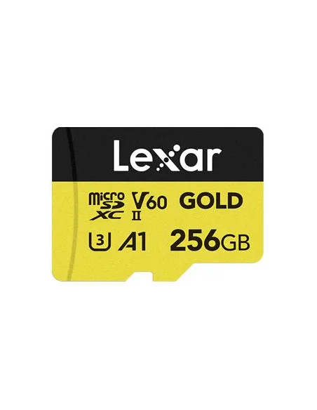 Lexar Professional GOLD 256GB MicroSDXC UHS-II