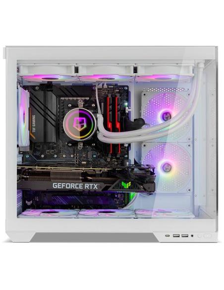 NOX Hummer ASTRA NEO Semitorre ATX Doble Cristal Templado USB-C Blanca