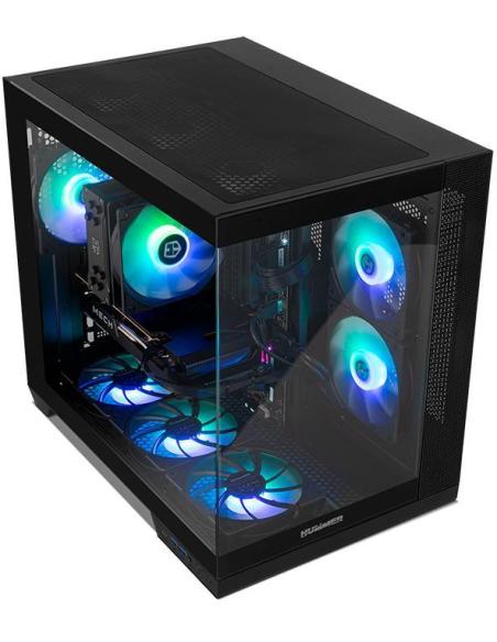 NOX Hummer ASTRA NEO Semitorre ATX Doble Cristal Templado USB-C Negra