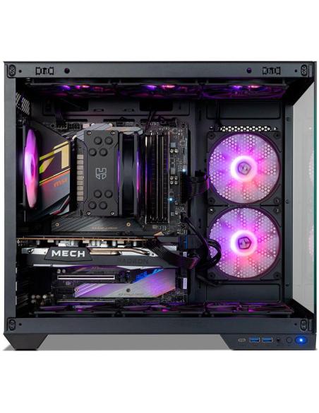 NOX Hummer ASTRA NEO Semitorre ATX Doble Cristal Templado USB-C Negra