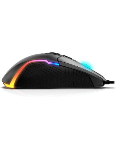 Krom Kick Ratón Gaming 6200DPI Negro