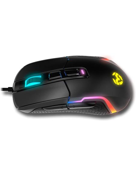 Krom Kick Ratón Gaming 6200DPI Negro
