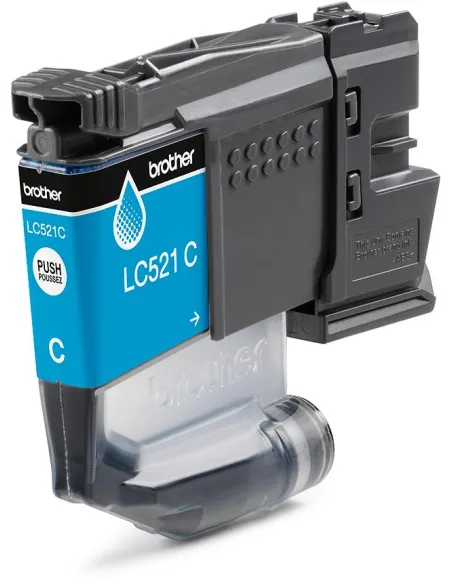 Brother LC521C Cartucho de Tinta Original Cian