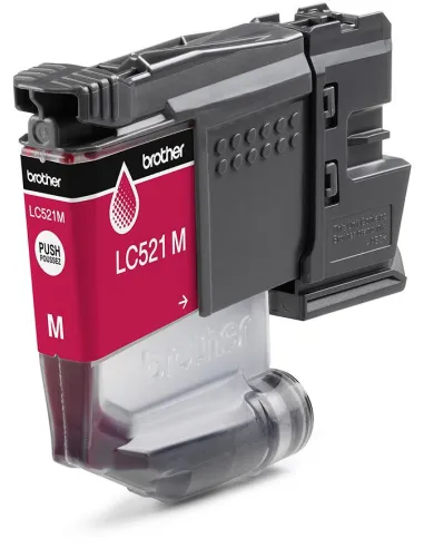 Brother LC521M Cartucho de Tinta Original Magenta