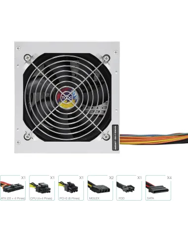 Fuente de Alimentación TooQ TQAPOLO-550SP