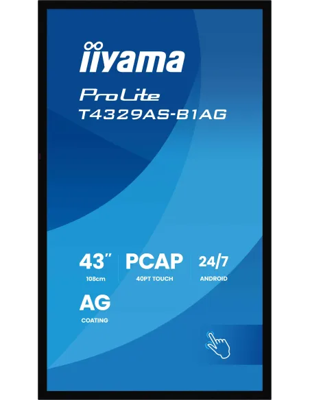 Pantalla Interactiva Iiyama T4329AS-B1AG