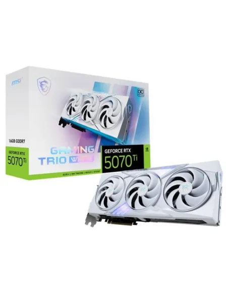 MSI GeForce RTX 5070 Ti GAMING TRIO OC White 16GB GDDR7 Reflex 2 RTX AI DLSS4