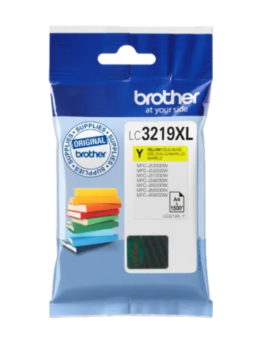 Brother LC3219XLY Cartucho de Tinta Original Amarillo
