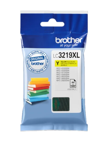Brother LC3219XLY Cartucho de Tinta Original Amarillo