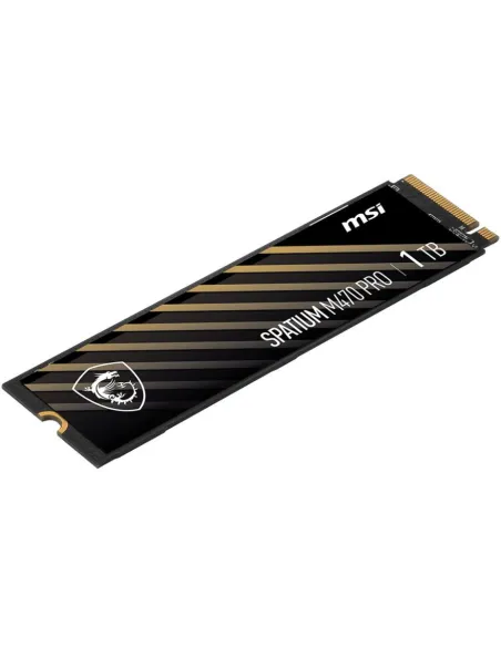 MSI SPATIUM M470 PRO 1TB Disco SSD 6000MB/s NVMe PCIe 4.0 M.2 Gen4