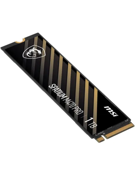 MSI SPATIUM M470 PRO 1TB Disco SSD 6000MB/s NVMe PCIe 4.0 M.2 Gen4