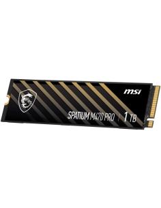 MSI SPATIUM M470 PRO 1TB Disco SSD 6000MB/s NVMe PCIe 4.0 M.2 Gen4-IAIDSO0918