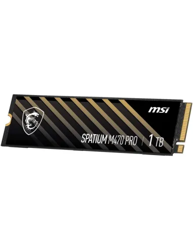 MSI SPATIUM M470 PRO 1TB Disco SSD 6000MB/s NVMe PCIe 4.0 M.2 Gen4