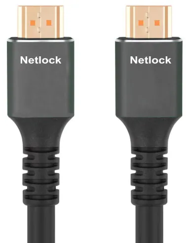 Netlock CAB-HDMI8 15M Cable HDMI 2.1 15M Negro