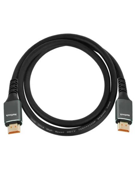 Netlock CAB-HDMI8 15M Cable HDMI 2.1 15M Negro