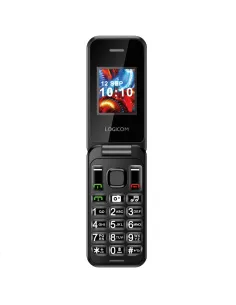 Logicom Fleep 450 4G Teléfono Móvil Negro-NTETMM0058