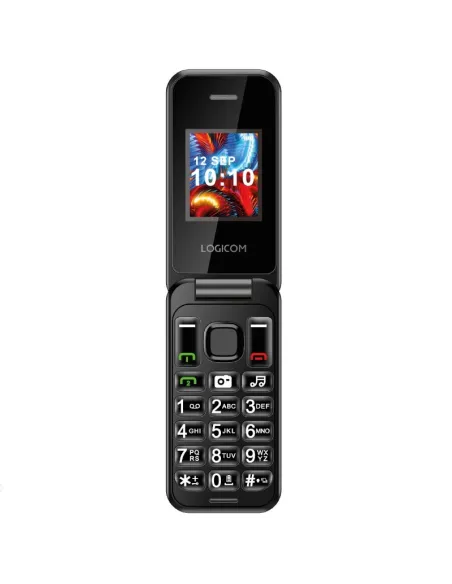 Logicom Fleep 450 4G Teléfono Móvil Negro