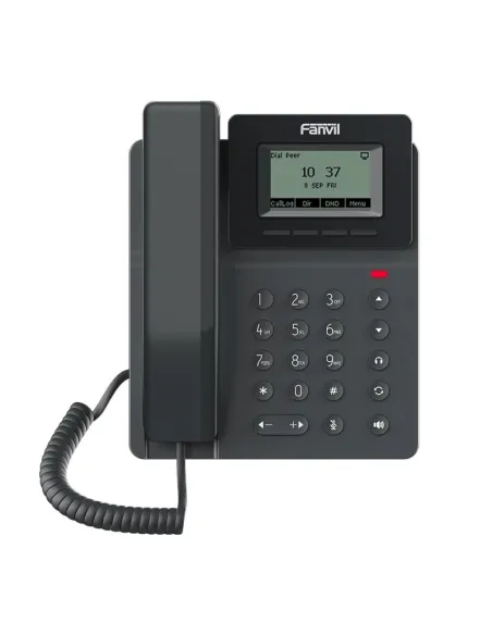 Fanvil V50P Teléfono VoIP 2 Líneas Negro