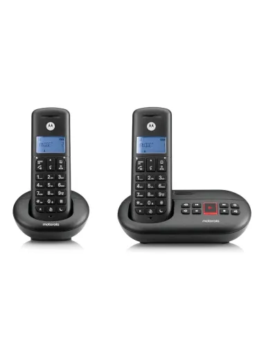 Motorola E212 Duo Teléfono DECT Negro