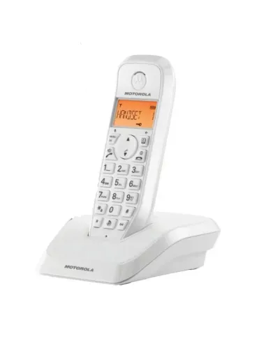 Motorola S1201 Teléfono DECT Blanco