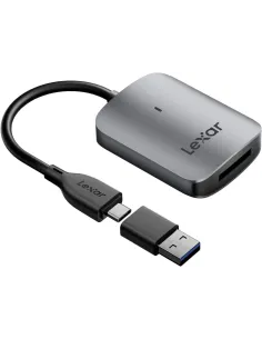 Lexar Professional RW515 Lector de Tarjetas Cfexpress USB-A/USB-C Gris-1399740