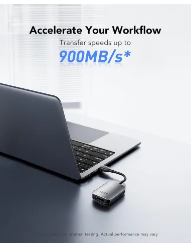 Lexar Professional RW515 Lector de Tarjetas Cfexpress USB-A/USB-C Gris