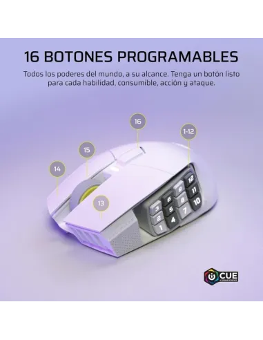 Ratón Corsair Scimitar Elite Wireless SE WH