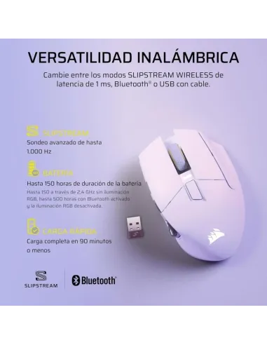 Ratón Corsair Scimitar Elite Wireless SE WH