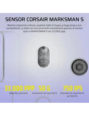 Ratón Corsair Scimitar Elite Wireless SE WH