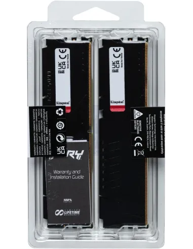 Kingston Fury Beast KF556C40BBK2-16 DDR5 5600MHz 16GGB (2x8GB) CL40 Negra