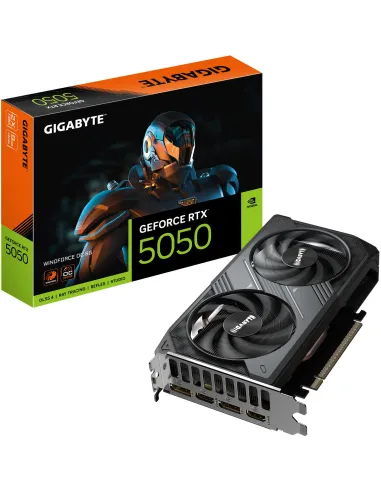 Tarjeta Gráfica Gigabyte GeForce RTX 5050 Windforce OC 8GB