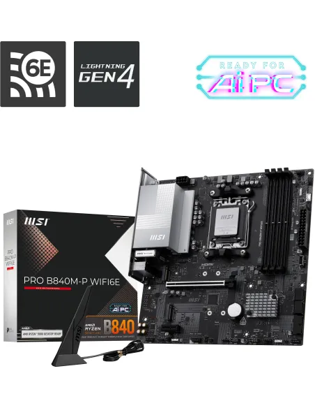 MSI PRO B840M-P WIFI6E