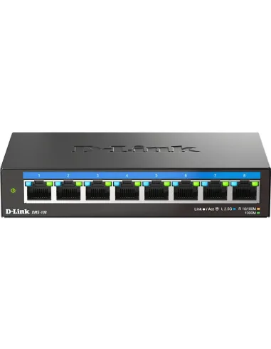D-Link DMS108 Switch L2 8 Puertos Gigabit Ethernet