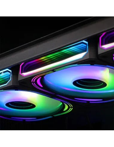 Coolbox Infinity Pro ARGB 4KIT Ventiladores Suplementarios 120mm Negros