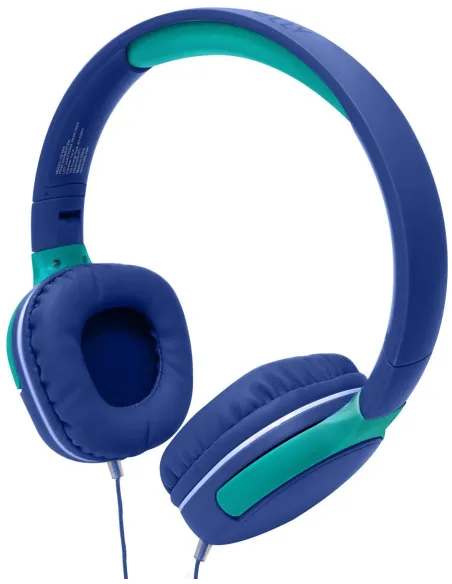 Celly KIDSBEAT2BL Auriculares para Niños Azules
