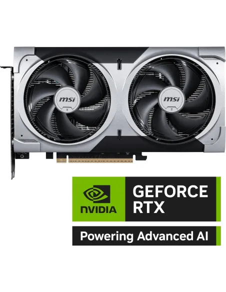 MSI GeForce RTX 5060 Ti VENTUS 2X OC PLUS 16GB GDDR7 Reflex 2 RTX AI DLSS4