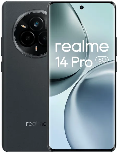 Realme 14 Pro 5G 8GB/256GB Gris AMOLED 6000 mAh con carga rápida SuperVOOC