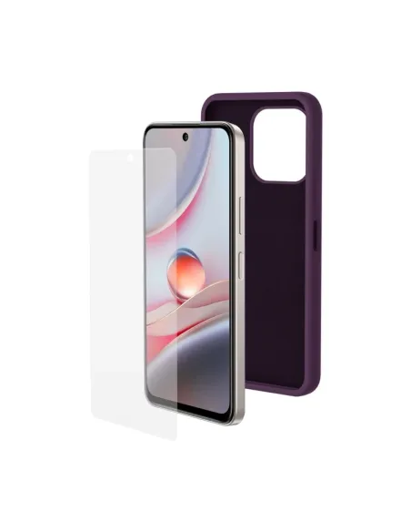 SPC Discovery 3 Pro Protection Pack 4347V Funda y Protección de Pantalla Morado