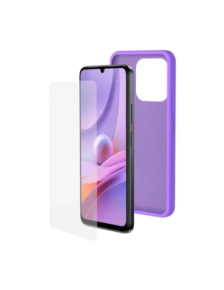 SPC Discovery 3 Protection Pack 4346V Funda y Protección de Pantalla Morado