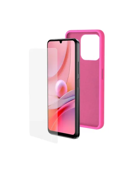 SPC Discovery 3 Protection Pack 4346P Funda y Protección de Pantalla Rosa