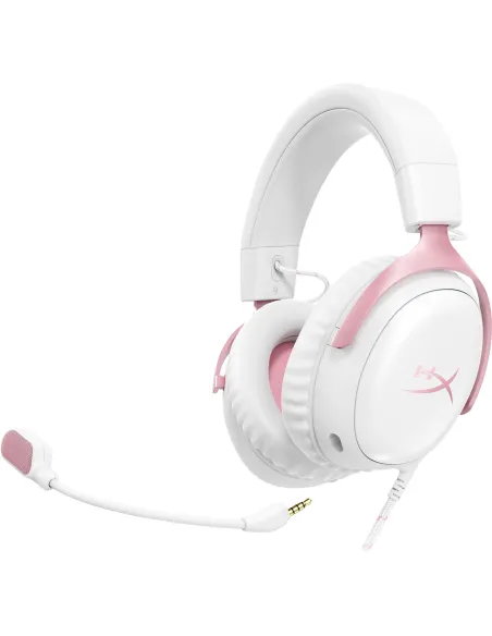 Auriculares HyperX Cloud III White Pink