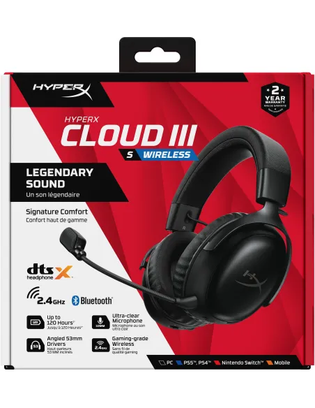 Auriculares HyperX Cloud III S