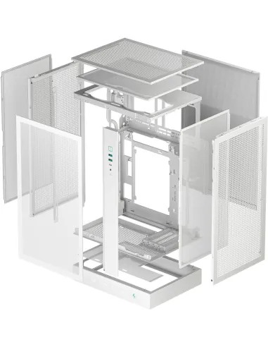 Torre DeepCool CH270 DIGITAL WH