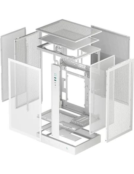 Torre DeepCool CH270 DIGITAL WH