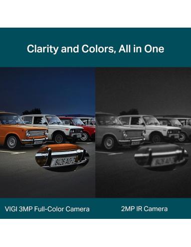 TP-Link VIGI C330 Cámara de Videovigilancia de Exterior Tipo Bullet IP67 2.8mm 3MP Blanca