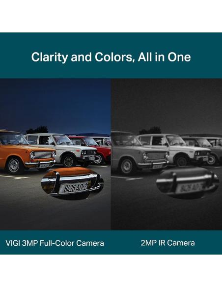 TP-Link VIGI C330 Cámara de Videovigilancia de Exterior Tipo Bullet IP67 2.8mm 3MP Blanca