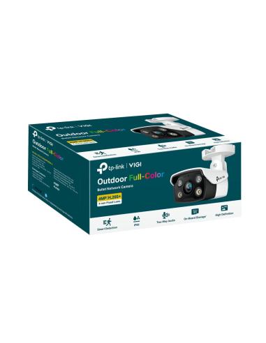 TP-Link VIGI C340 Full-Color Cámara de Videovigilancia de Exterior Tipo Bullet IP66 2.8mm 4MP Blanca